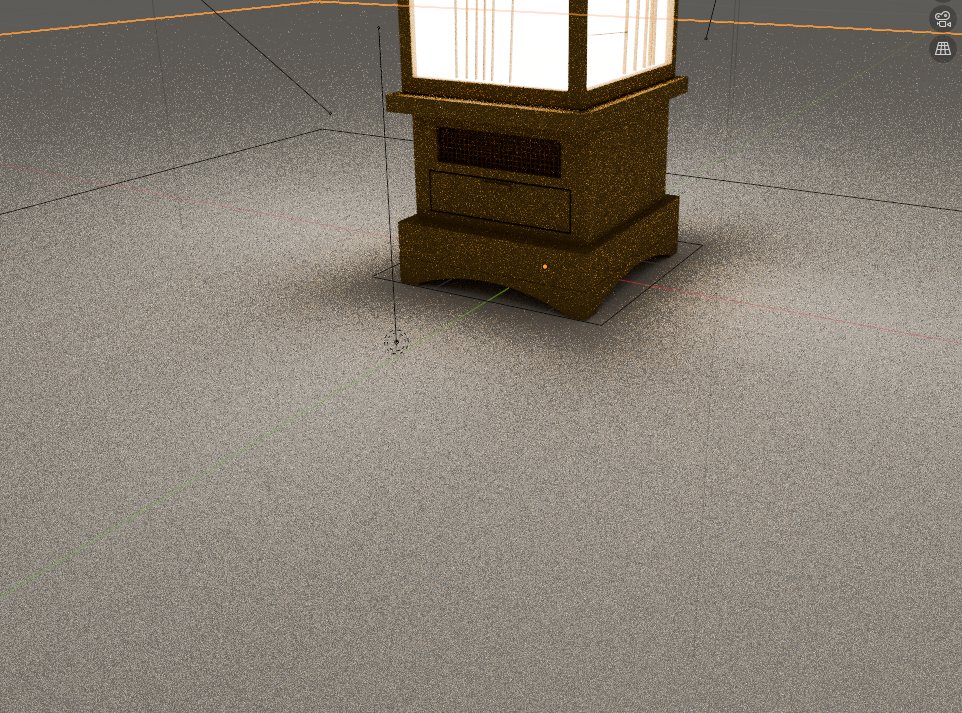 Lighting and render setup in Blender